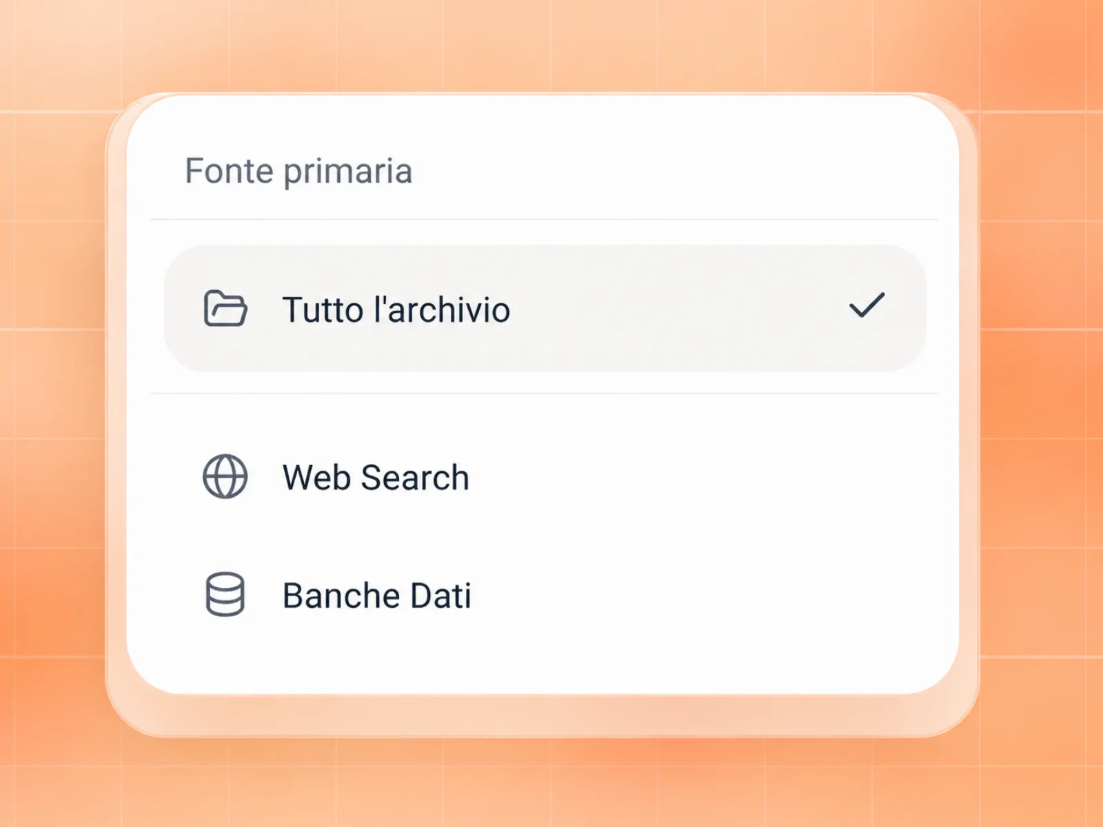 Interfaccia di ricerca DocZoom con fonti fiscali e giuridiche